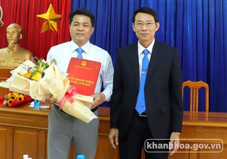 Ông Nguyễn Duy Quang giữ chức Phó Giám đốc Sở Nông nghiệp và Phát triển nông thôn tỉnh